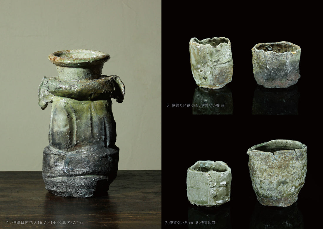 谷本貴 伊賀と白磁 たまに黒 展