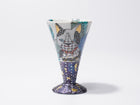 線描色絵金彩酒杯「仲良し」