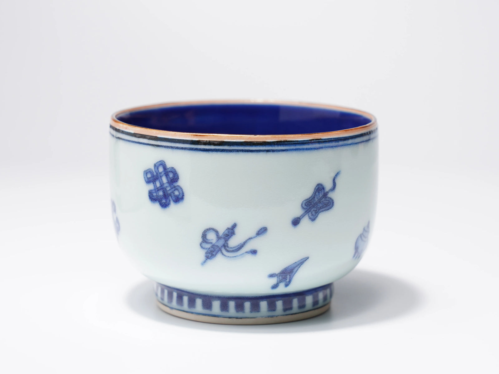 茶碗 市松