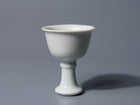 White Porcelain Stemmed cup