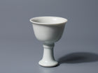 White Porcelain Stemmed cup