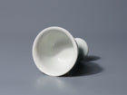 White Porcelain Stemmed cup
