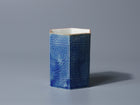 Lapis Glaze Hexagonal Sakazuki
