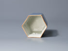 Lapis Glaze Hexagonal Sakazuki