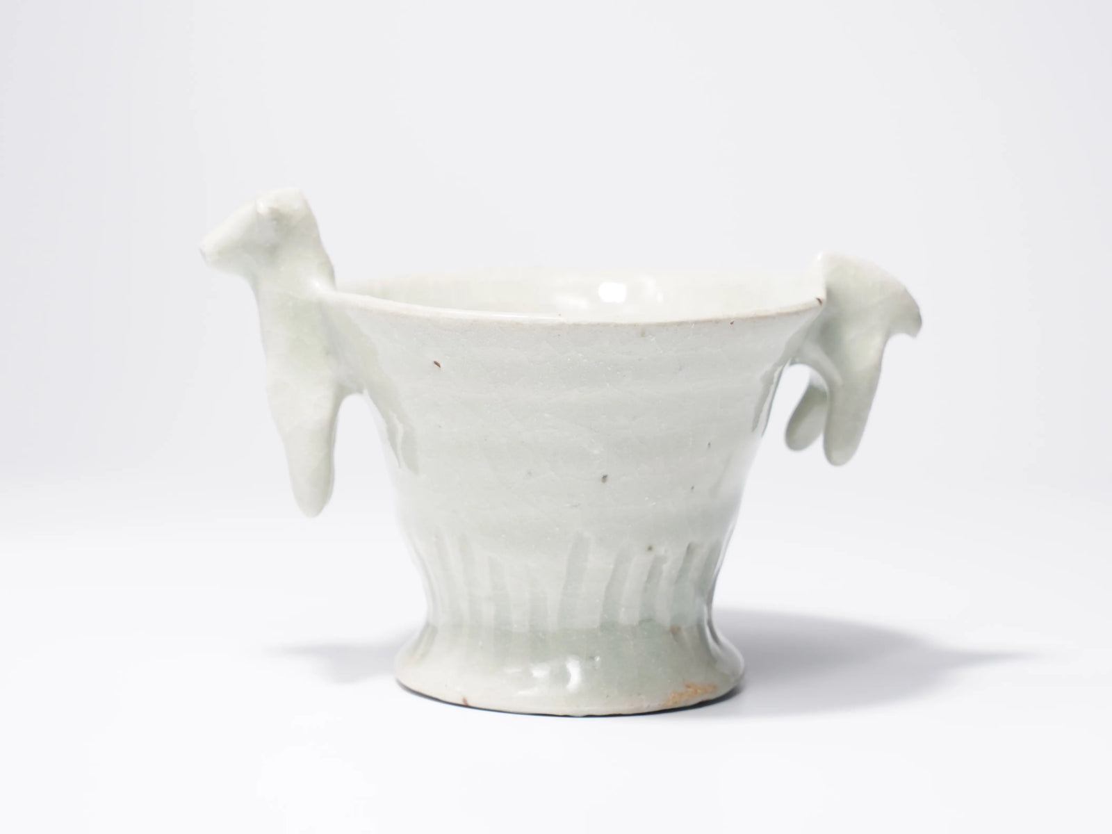 White Porcelain Mukozuke, Horse