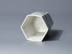 Wucai Landscape Design Hexagonal Sakazuki
