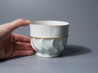 White Porcelain Dragon Design Chawan