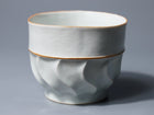White Porcelain Dragon Design Chawan