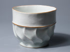 White Porcelain Dragon Design Chawan