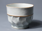 White Porcelain Dragon Design Chawan