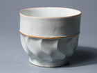 White Porcelain Dragon Design Chawan