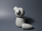 White Porcelain Karako