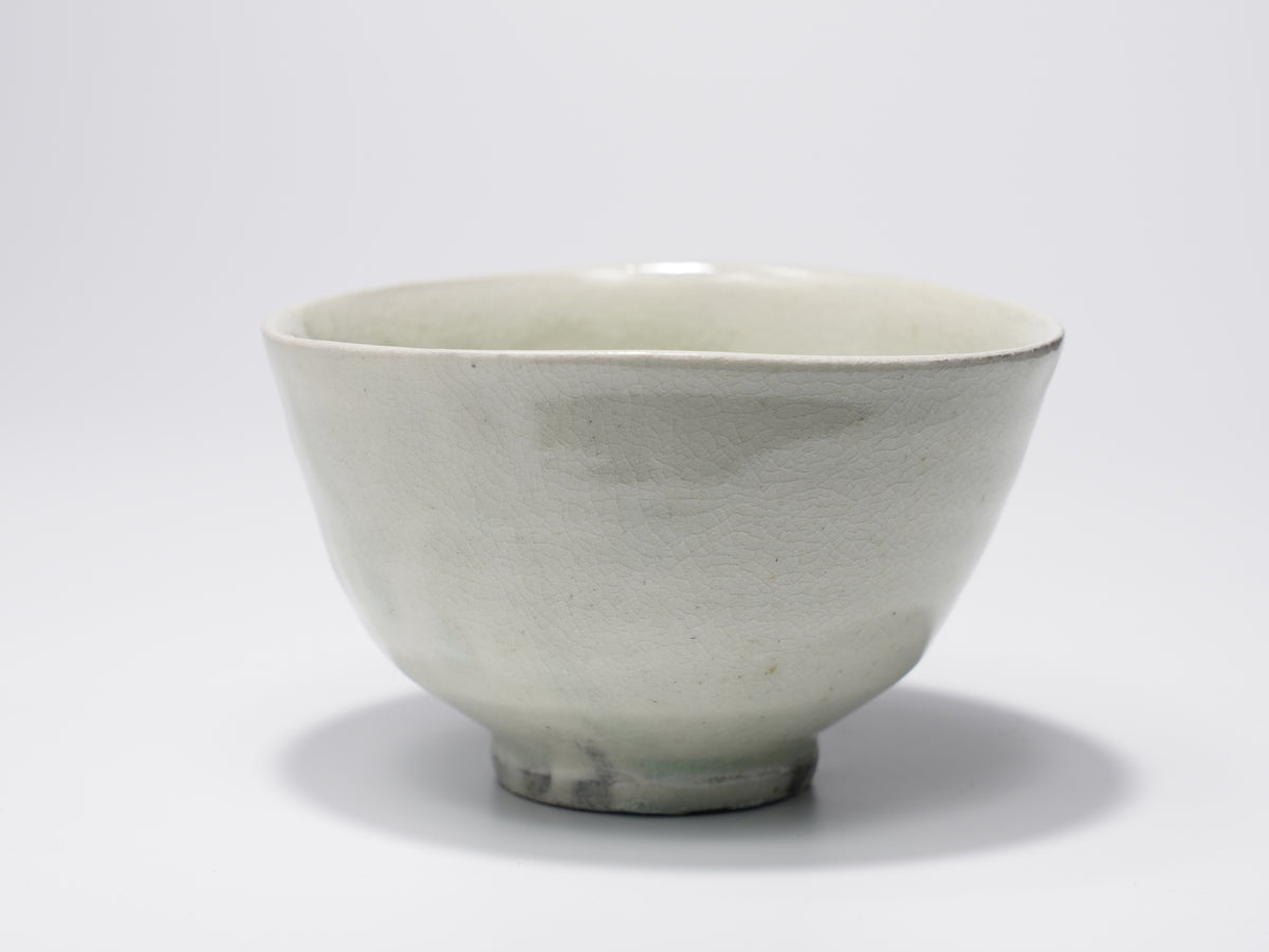 粉引旅茶盌