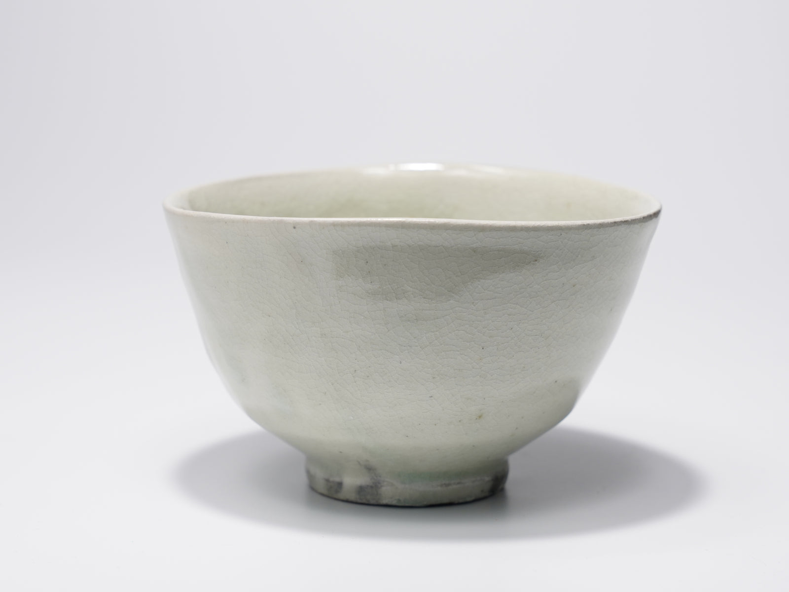 粉引旅茶盌